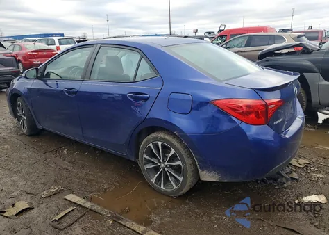 2017 Toyota Corolla L z USA, uszkodzony, nr VIN 2T1BURHE8HC850980